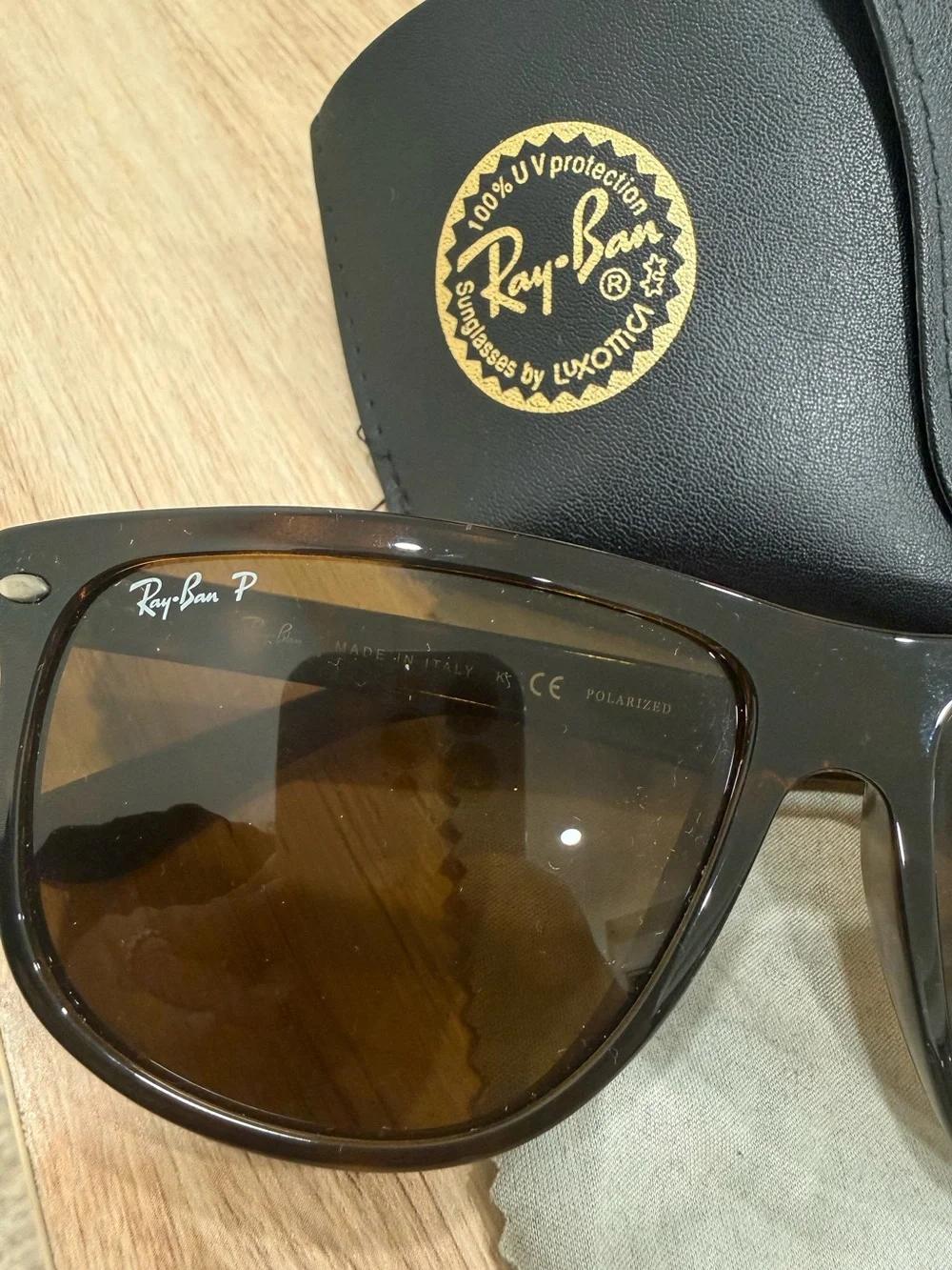 Ray-Ban Wayfarer Polarized Sunglasses